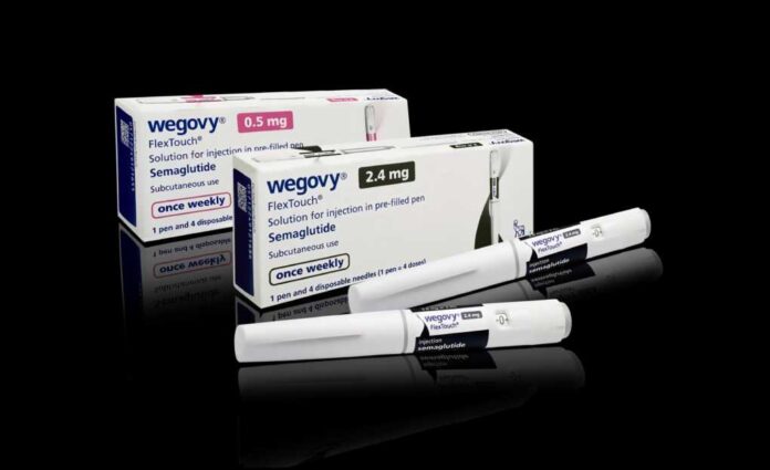 Packaging,Boxes,Of,Wegovy,Semaglutide,Injectable,Medication,With,Injection,Pens