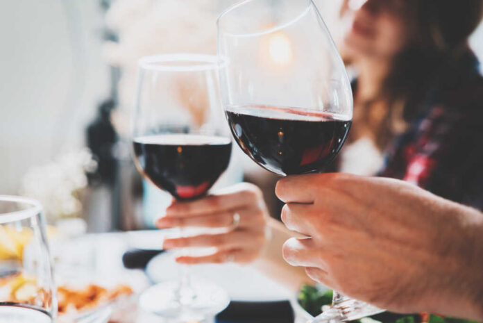 Romantic,Couple,Enjoying,Dinner,At,Home,,Concept,Love,,Relationship,And