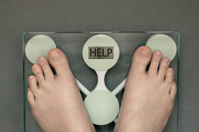 The,Inscription,Help,On,The,Bathroom,Scales,,The,Concept,Of