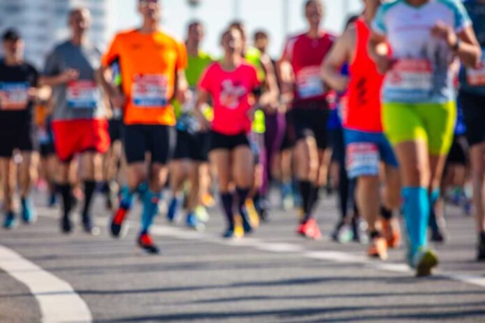 Marathon,Runners,In,The,City