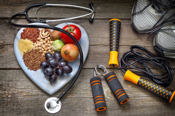 Healthy,Lifestyle,Concept,With,Diet,And,Fitness