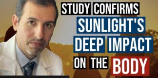 Sunlight and NIR Pass Through the Body and Can Affect