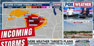 Severe Storms, Flash Flooding Bring Dual Threat To Plains Before Moving Into The Midwest And East
