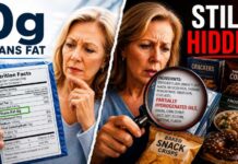 Label Loophole Hides Heart Hazard Trans Fats After 55: What Food Labels Don't Always Show