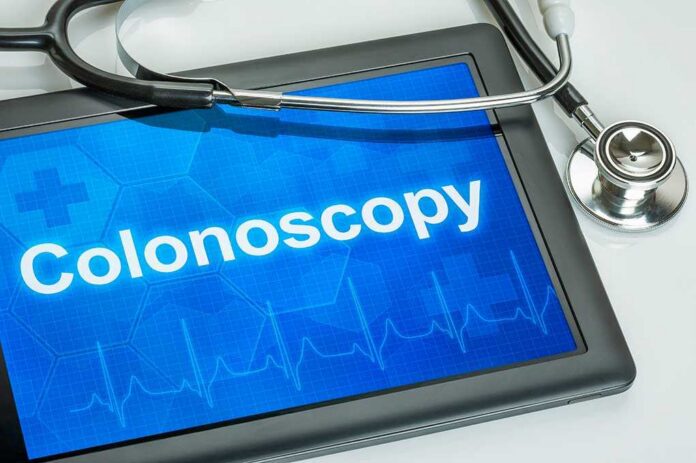 Tablet,With,The,Text,Colonoscopy,On,The,Display Tablet displaying the word Colonoscopy with a stethoscope beside it