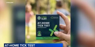 At-home tick test can help detect lyme disease