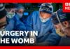 Womb Surgery Stuns Doctors Pioneering womb surgery for 'miracle' baby with intestines outside its body | BBC News
