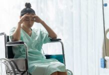 Rising tide of cancer among young adults in the USA Woman in a wheelchair holding her head